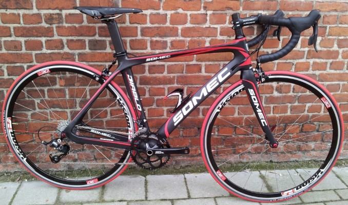 Somec Diablo SL, Sram Rival & Vision wielen Somec Diablo SL, Sram Rival & Vision wielen